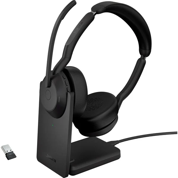 Jabra Evolve2 55, mit Ladestation, Headset