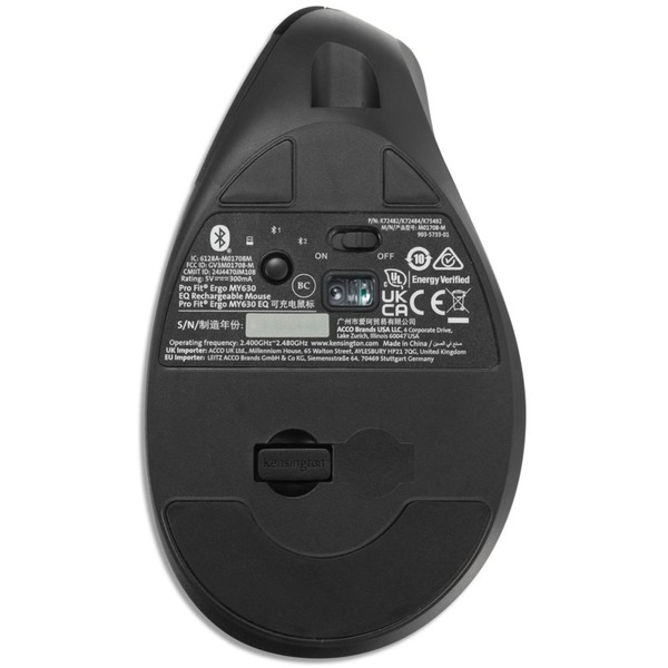 Kensington Pro Fit Ergo MY630 EQ, Maus - Bild 6