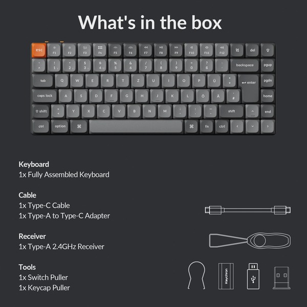Keychron K3 Max, Gaming-Tastatur - Bild 10