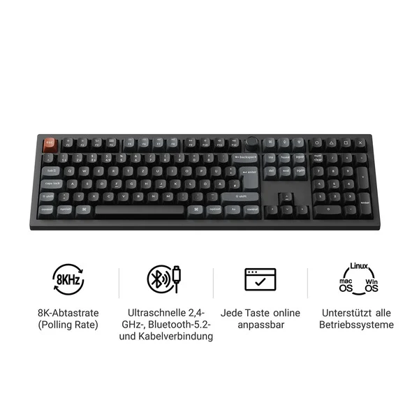 Keychron V6 Ultra 8K, Gaming-Tastatur - Bild 2