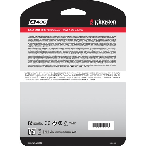 Kingston A400 240 GB, SSD - Bild 4