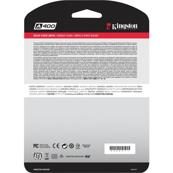 Kingston A400 480 GB, SSD - Bild 5