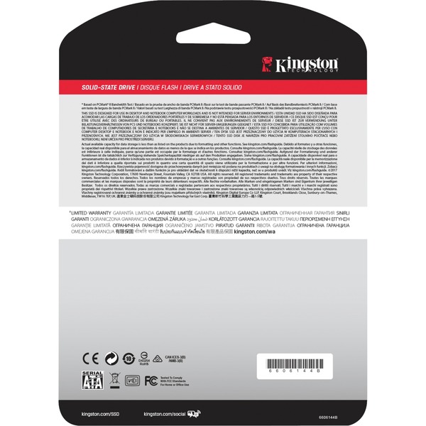 Kingston A400 960 GB, SSD - Bild 5