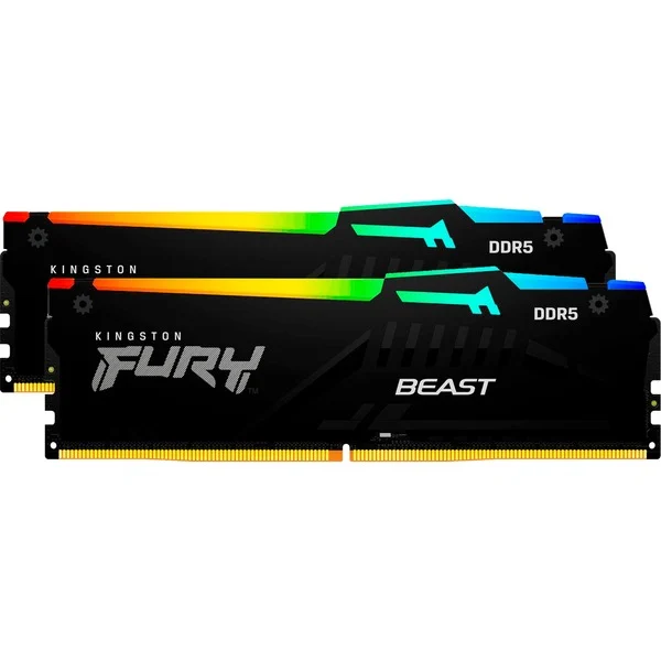 Kingston FURY DIMM 64 GB DDR5-6400 (2x 32 GB) Dual-Kit, Arbeitsspeicher