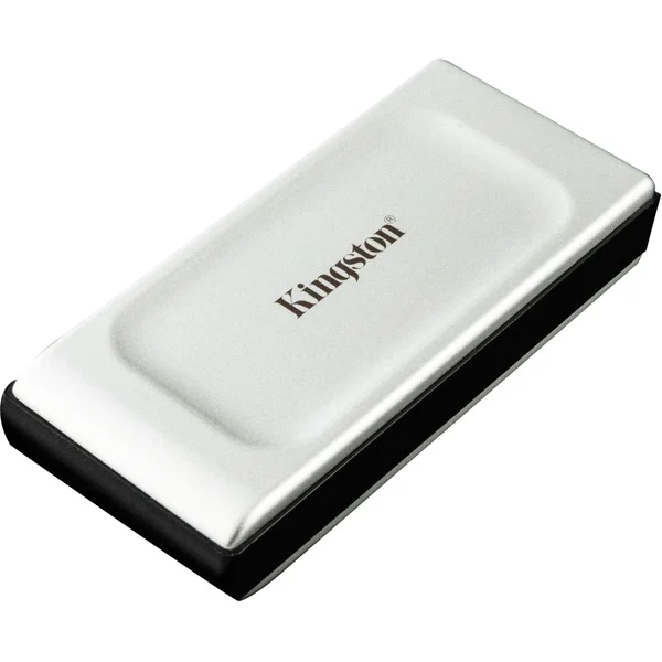 Kingston XS2000 Portable SSD 4 TB, Externe SSD (silber/schwarz, USB-C 3.2 Gen 2x2 (20 Gbit/s))