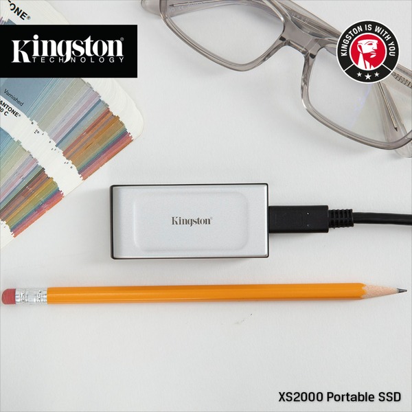 Kingston XS2000 Portable SSD 4 TB, Externe SSD (silber/schwarz, USB-C 3.2 Gen 2x2 (20 Gbit/s)) - Bild 9