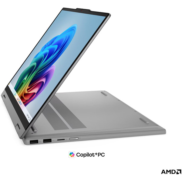 Lenovo IdeaPad 5 2-in-1 15AGP11 (83UM0029GE), Notebook (grau, AMD Ryzen AI 5 430, AMD Radeon 840M, 16 GB DDR5, 512 GB (512 GB SSD), Windows 11 Home) - Bild 4