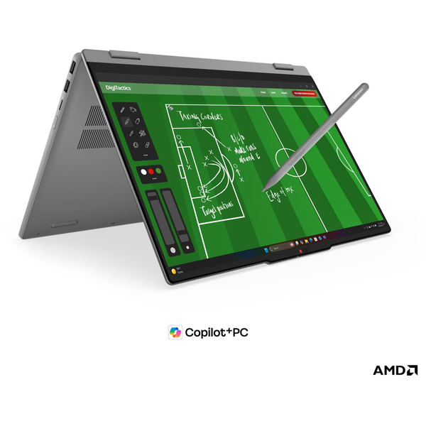 Lenovo IdeaPad 5 2-in-1 15AGP11 (83UM0029GE), Notebook (grau, AMD Ryzen AI 5 430, AMD Radeon 840M, 16 GB DDR5, 512 GB (512 GB SSD), Windows 11 Home) - Bild 5