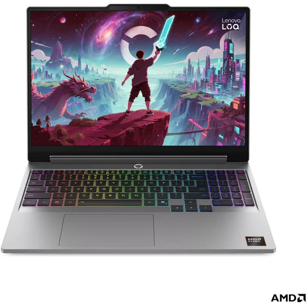 Lenovo LOQ 15AHP11 (83TN0027GE), Notebook (grau, AMD Ryzen 7 250, NVIDIA GeForce RTX 5060, 16 GB DDR5, 1 TB (1 TB SSD), Windows 11 Home) - Bild 2