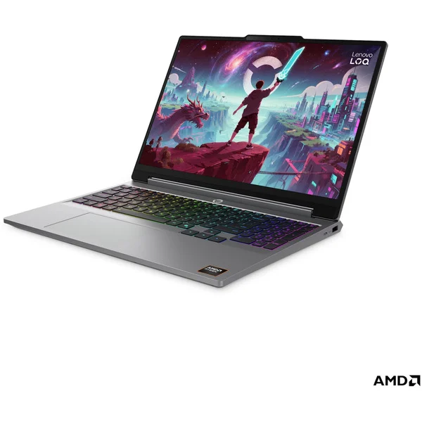 Lenovo LOQ 15AHP11 (83TN0027GE), Notebook (grau, AMD Ryzen 7 250, NVIDIA GeForce RTX 5060, 16 GB DDR5, 1 TB (1 TB SSD), Windows 11 Home) - Bild 3
