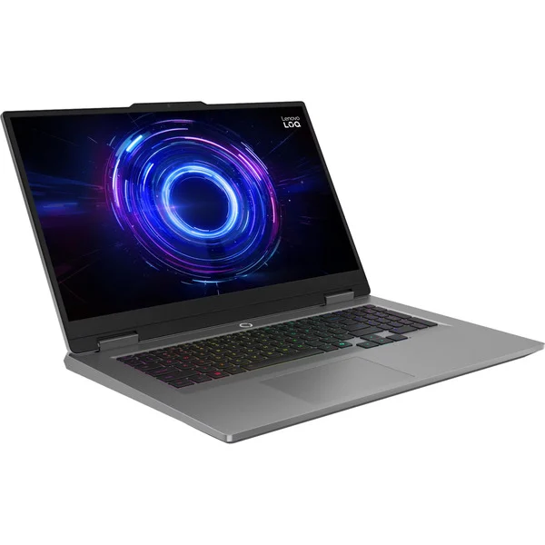 Lenovo LOQ 17IRX10 (83JH000XGE), Gaming-Notebook (grau, Intel® Core™ i7-14700HX, NVIDIA GeForce RTX 5070, 16 GB DDR5, 512 GB (512 GB SSD), ohne Betriebssystem)