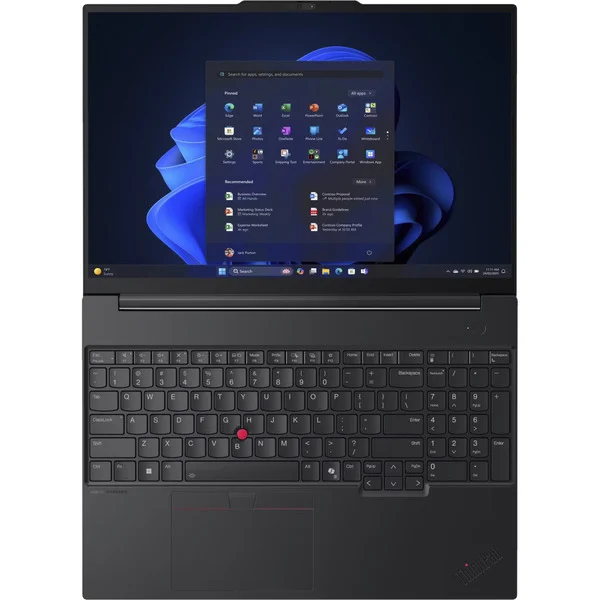 Lenovo ThinkPad E16 AMD G3 (21ST004GGE), Notebook (schwarz, AMD Ryzen 5 220, AMD Radeon 740M, 32 GB DDR5, 1 TB (1 TB SSD), Windows 11 Pro) - Bild 3
