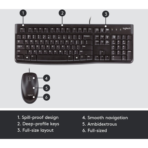 Logitech Desktop MK120 (Desktop-Set) - Image 7
