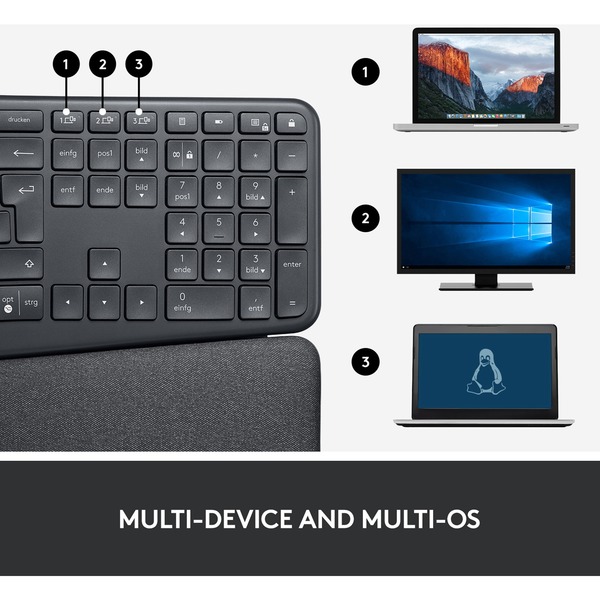Logitech ERGO K860, Tastatur - Bild 9