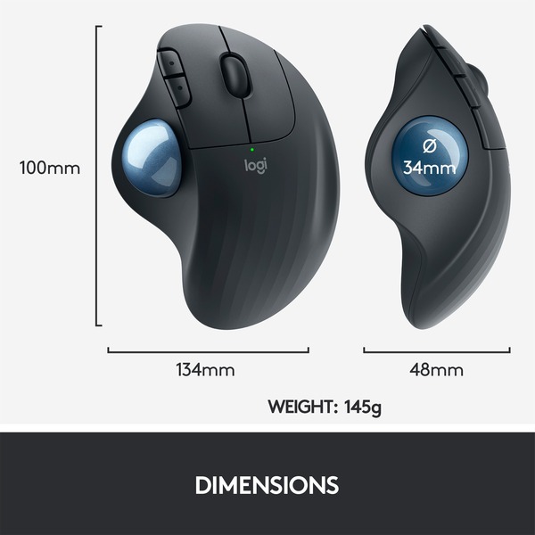 Logitech ERGO M575 for Business, Trackball - Bild 9