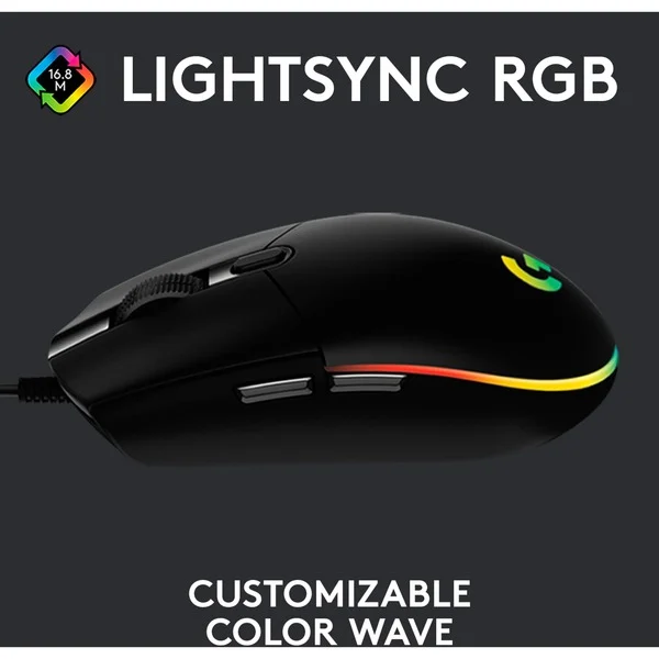 Logitech Gaming G203 LIGHTSYNC, Gaming-Maus - Bild 2