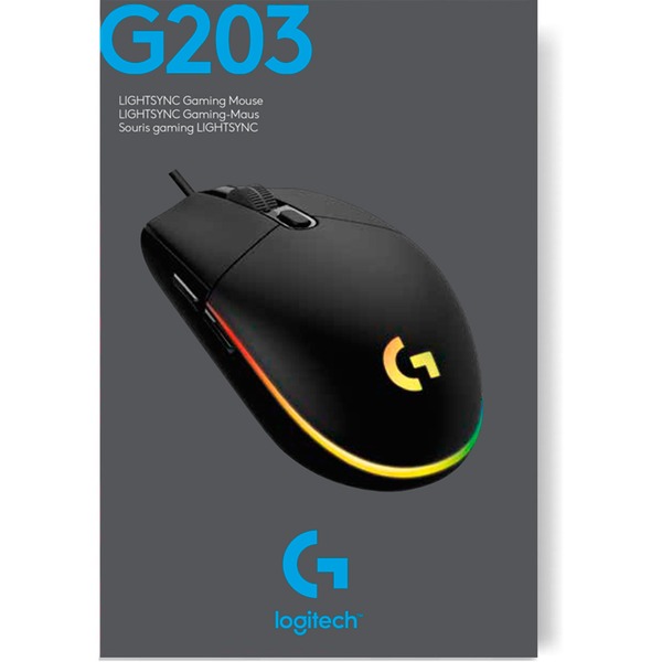 Logitech Gaming G203 LIGHTSYNC, Gaming-Maus - Bild 10