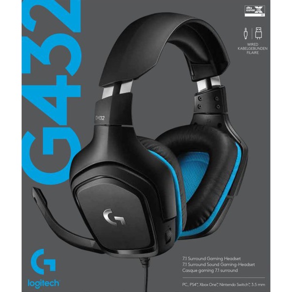 Logitech Gaming G432 Gaming Headset, Gaming-Headset - Bild 9
