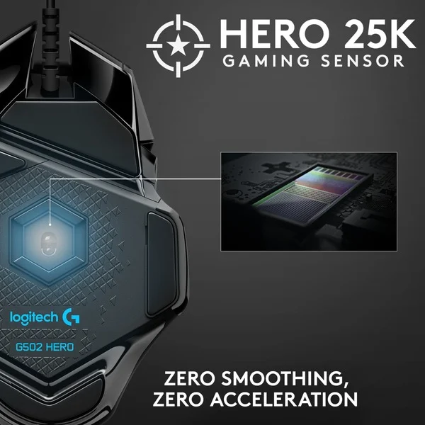 Logitech Gaming G502 HERO, Gaming-Maus - Bild 3