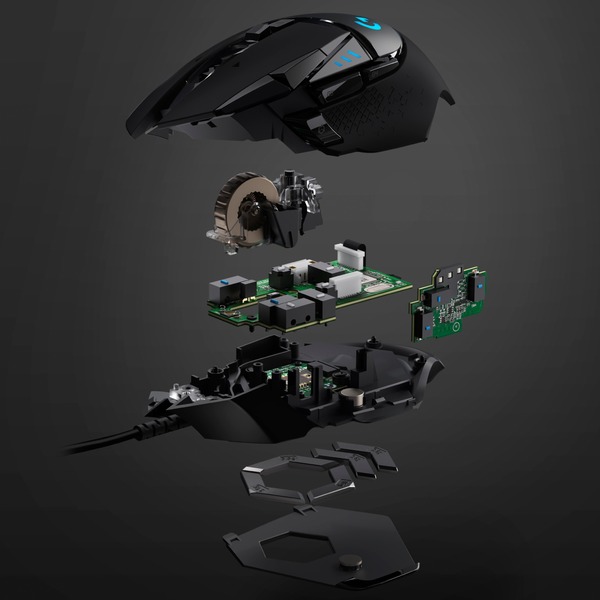 Logitech Gaming G502 HERO, Gaming-Maus - Bild 11