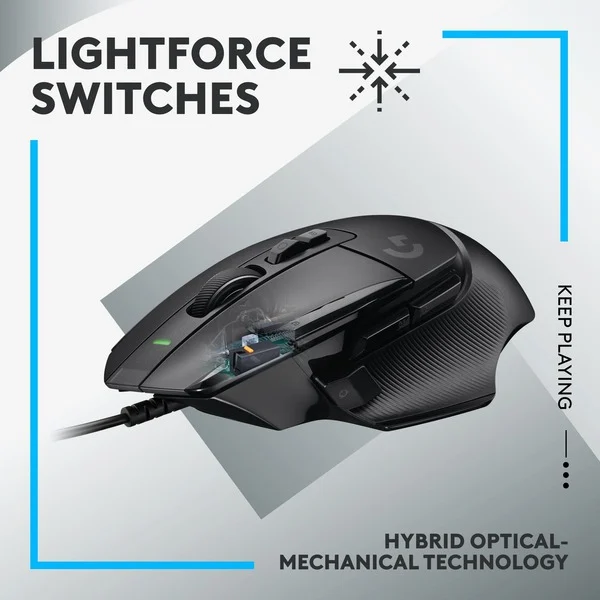 Logitech Gaming G502 X, Gaming-Maus - Bild 2