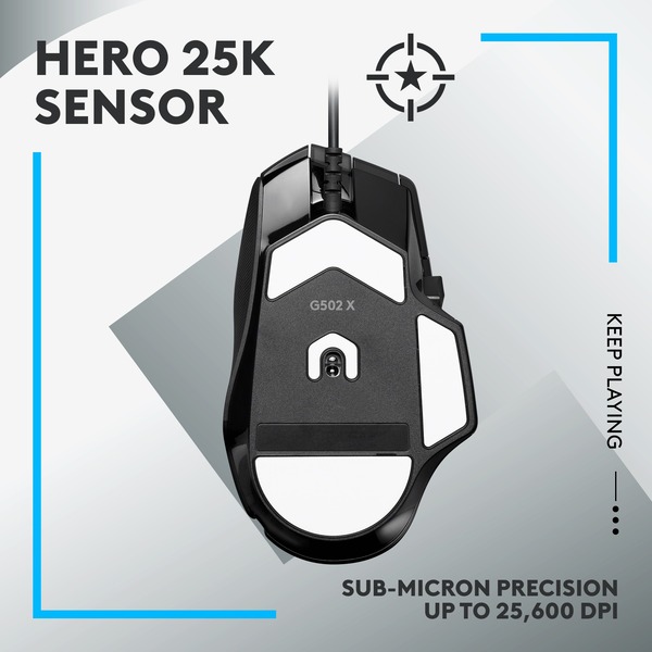 Logitech Gaming G502 X, Gaming-Maus - Bild 4