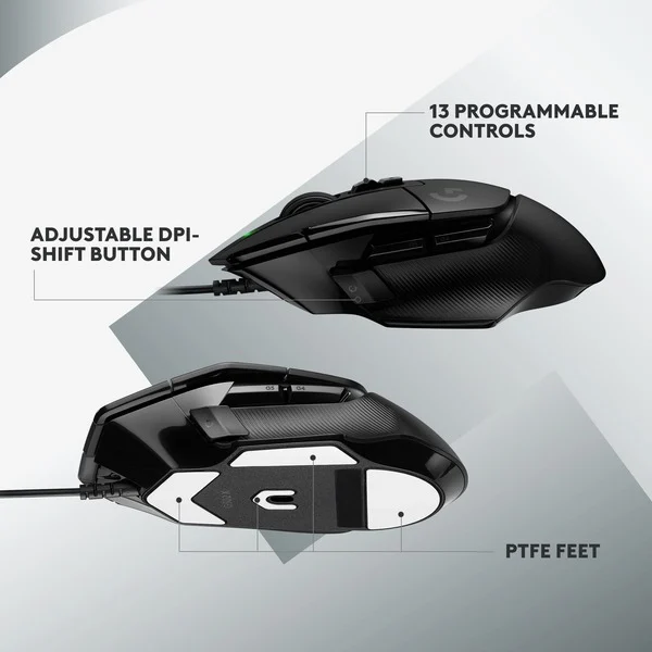Logitech Gaming G502 X, Gaming-Maus - Bild 5