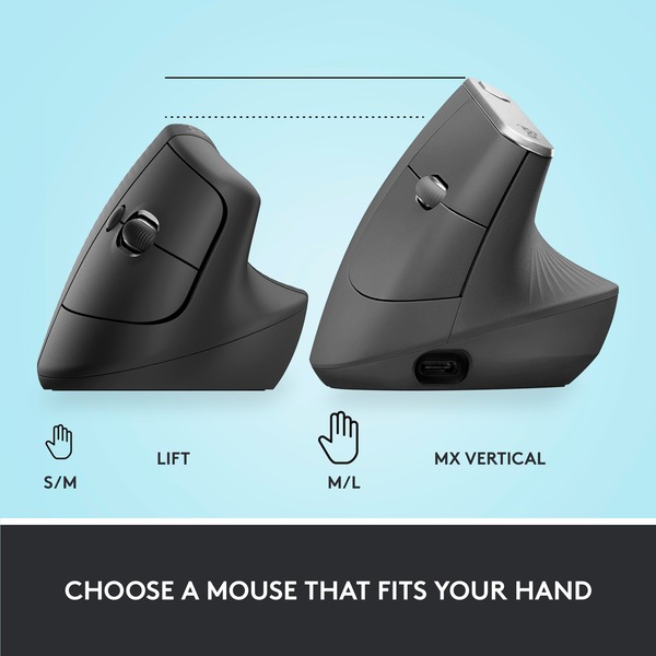 Logitech Lift, Maus - Bild 8
