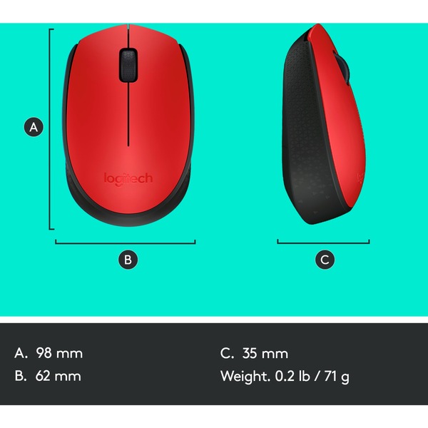 Logitech M171 Wireless, Maus - Bild 9