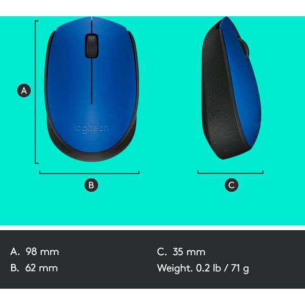 Logitech M171 Wireless, Maus - Bild 9