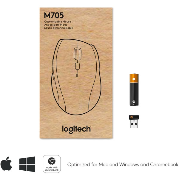 Logitech M705 Marathon, Maus - Bild 9