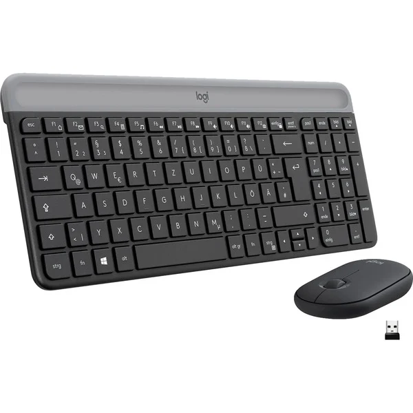 Logitech MK470 Slim Combo, Desktop-Set