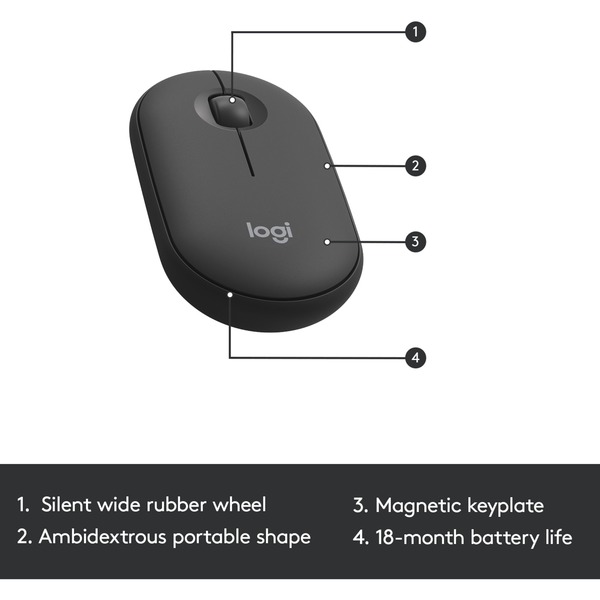Logitech MK470 Slim Combo, Desktop-Set - Bild 7