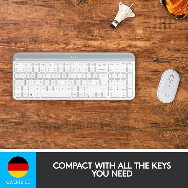 Logitech MK470 Slim Combo, Desktop-Set - Bild 2