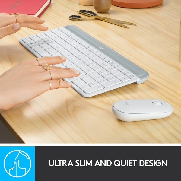 Logitech MK470 Slim Combo, Desktop-Set - Bild 3