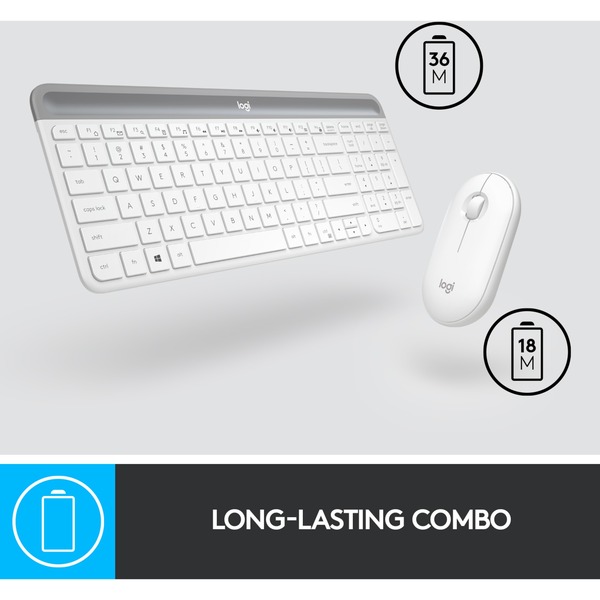 Logitech MK470 Slim Combo, Desktop-Set - Bild 5