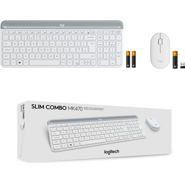 Logitech MK470 Slim Combo, Desktop-Set - Bild 10