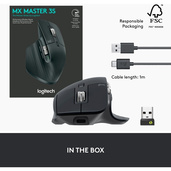 Logitech MX Master 3S, Maus - Bild 11