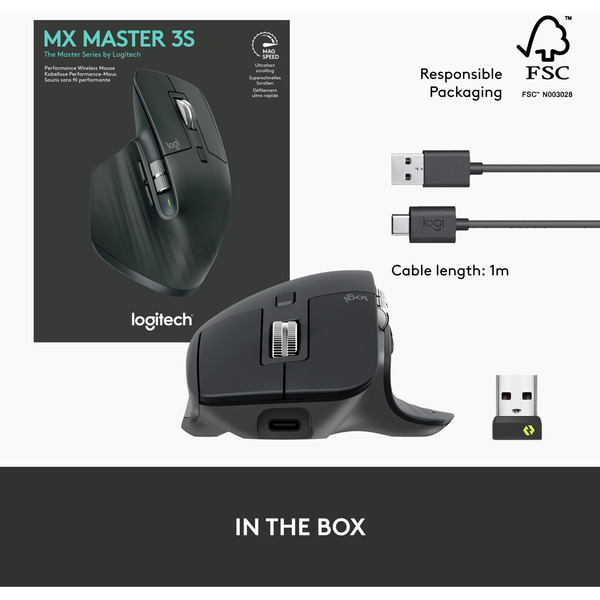 Logitech MX Master 3S, Maus - Bild 22