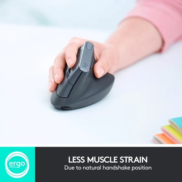 Logitech MX Vertical, Maus - Bild 2
