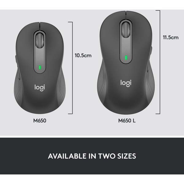 Logitech Signature M650 L Wireless, Maus - Bild 10