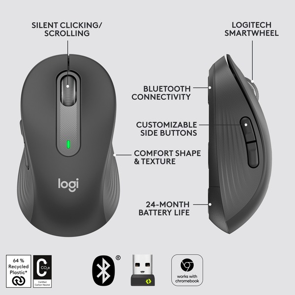 Logitech Signature M650 Wireless, Maus - Bild 9