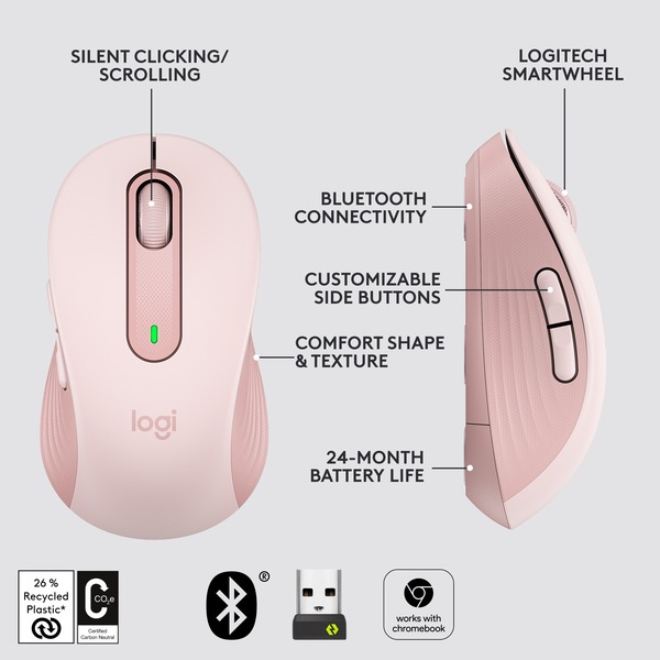Logitech Signature M650 Wireless, Maus - Bild 9