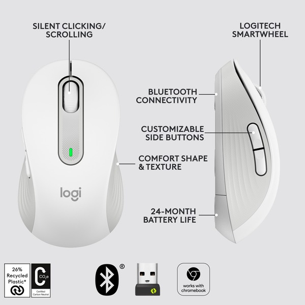 Logitech Signature M650 Wireless, Maus - Bild 9