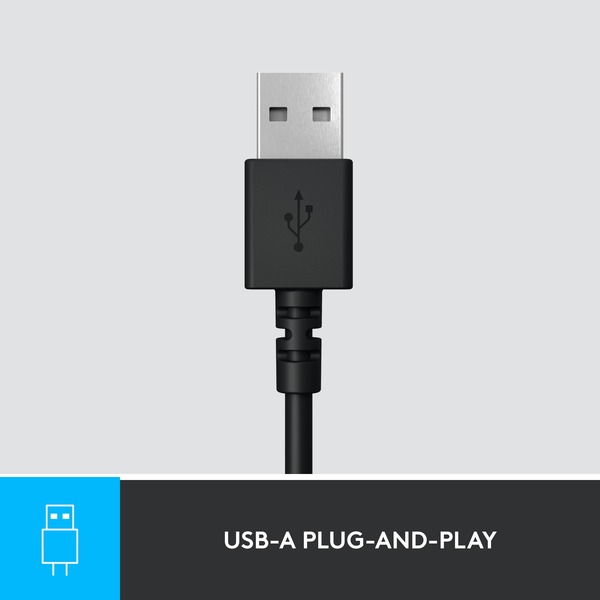 Logitech USB Headset H390 - Bild 5