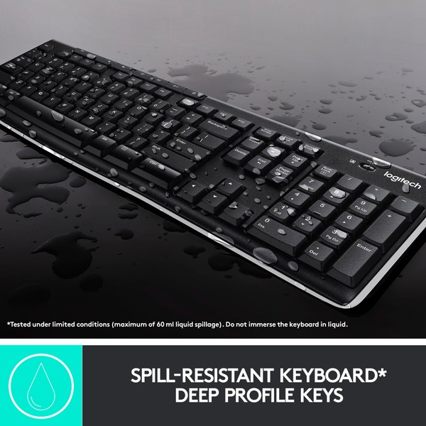 Logitech Wireless Combo MK270, Set - Bild 4