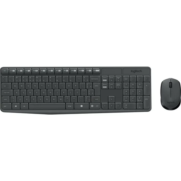 Logitech Wireless Kombo MK235, Desktop-Set - Bild 3