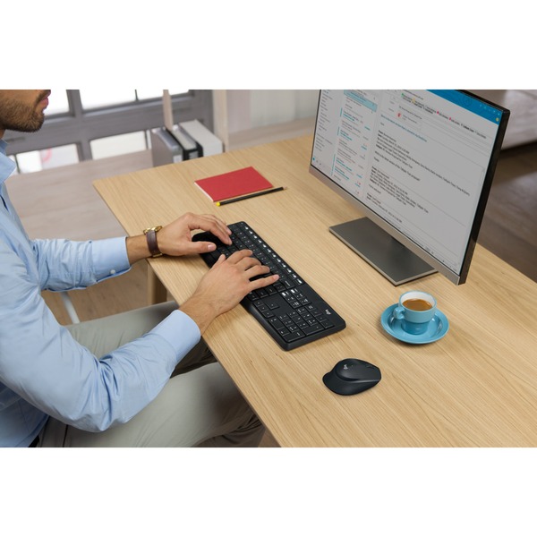 Logitech Wireless Kombo MK235, Desktop-Set - Bild 9