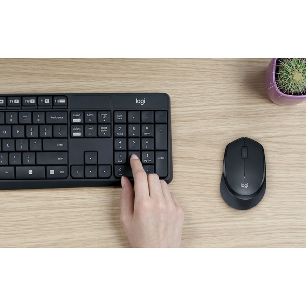 Logitech Wireless Kombo MK235, Desktop-Set - Bild 10