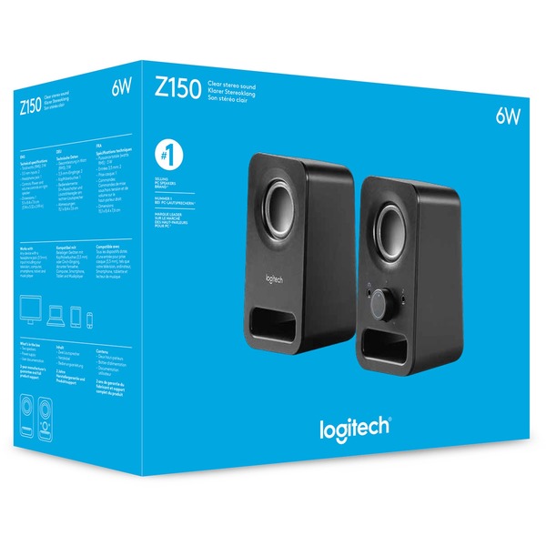 Logitech Z150 Black 2.0, PC-Lautsprecher - Bild 9